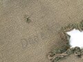 Brotbeutel in Tropenausführung  für Angehörige des Heeres. Stark Getragenes Stück