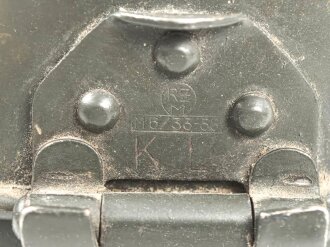 Kochgeschirr alter Art, wohl für Angehörige der verfügungstruppe. Zusammengehörig, " RZM M6 / 33-38" gestempelt. Feldgrauer Originallack