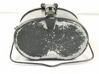 Kochgeschirr alter Art, wohl für Angehörige der verfügungstruppe. Zusammengehörig, " RZM M6 / 33-38" gestempelt. Feldgrauer Originallack