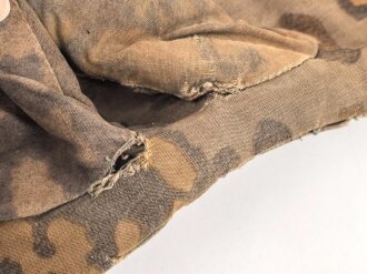 Einzelner Winterhandschuh für Angehörige der Waffen SS . Getragenes Stück