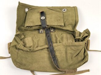 Tasche für den A - Rahmen der Wehrmacht. Getragenes Stück, leicht angeschmutzt