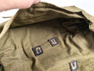 Tasche für den A - Rahmen der Wehrmacht. Getragenes Stück, leicht angeschmutzt
