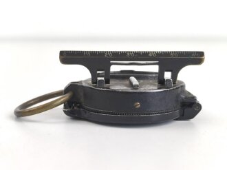 Marschkompass Wehrmacht, Hersteller MK, guter Zustand