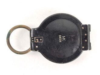Marschkompass Wehrmacht, Hersteller MK, guter Zustand