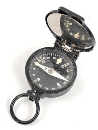 Marschkompass Wehrmacht, Hersteller cah, Schliesst nicht ordentlich, guter Zustand