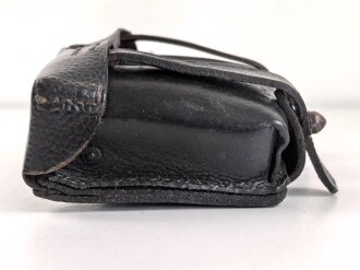 Patronentasche zum K98 Wehrmacht ( für 6 Ladestreifen) Leder trocken, mit Reichsbetriebsnummer