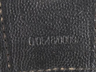 Patronentasche zum K98 Wehrmacht ( für 6 Ladestreifen) Genietetes Stück mit Reichsbetriebsnummer