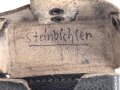 Patronentasche zum K98 Wehrmacht ( für 6 Ladestreifen) Genietetes Stück mit Reichsbetriebsnummer