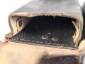 Patronentasche zum K98 Wehrmacht ( für 6 Ladestreifen) Genietetes Stück mit Reichsbetriebsnummer
