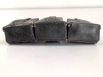 Patronentasche zum K98 Wehrmacht ( für 6 Ladestreifen) Guter Gesamtzustand,  mit Reichsbetriebsnummer