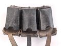 Patronentasche zum K98 Wehrmacht ( für 6 Ladestreifen) Guter Gesamtzustand,  mit Reichsbetriebsnummer