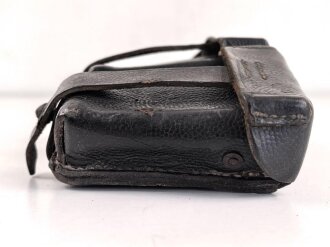 Patronentasche zum K98 Wehrmacht ( für 6 Ladestreifen) Datiert 1940, angetrocknetes leder