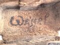 Patronentasche zum K98 Wehrmacht ( für 6 Ladestreifen) Datiert 1940, angetrocknetes leder