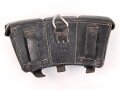 Patronentasche zum K98 Wehrmacht ( für 6 Ladestreifen) Datiert 1940, angetrocknetes leder