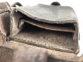 Patronentasche zum K98 Wehrmacht ( für 6 Ladestreifen) Ungeschwärztes Stück, datiert 1938