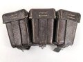Luftwaffe,  Patronentasche zum K98 Wehrmacht ( für 6 Ladestreifen) Guter Gesamtzustand, ungeschwärztes Kammerstück von 1939