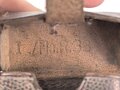 Patronentasche zum K98 Wehrmacht ( für 6 Ladestreifen) Ungeschwärztes Stück, datiert 1938