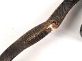 Dienstglas 6 x 30 Wehrmacht. Frühes Stück von Spindler & Hoyer Göttingen, mit defektem Trageriemen und Regenschutzdeckel. Klare Durchsicht, deutliche Strichplatte
