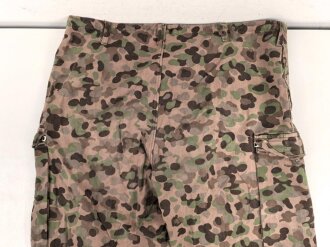 Österreich, Tarnhose Modell 1957, datiert 1960. Getragenes Stück