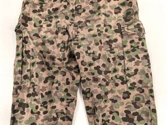 Österreich, Tarnhose Modell 1957, datiert 1960. Getragenes Stück