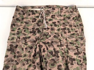 Österreich, Tarnhose Modell 1957, datiert 1960. Getragenes Stück