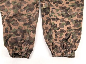 Österreich, Tarnhose Modell 1957, Getragenes Stück