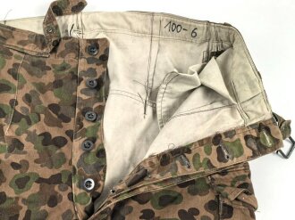 Österreich, Tarnhose Modell 1957, Getragenes Stück