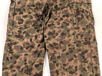 Österreich, Tarnhose Modell 1957,. Getragenes Stück
