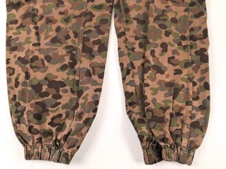 Österreich, Tarnhose Modell 1957,. Getragenes Stück