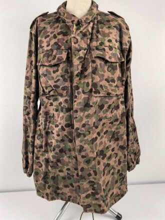 Österreich, Tarnjacke Modell 1957, Getragenes...