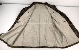 Österreich, Tarnjacke Modell 1957, Getragenes Stück