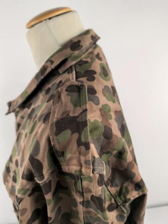 Österreich, Tarnjacke Modell 1957, Getragenes...