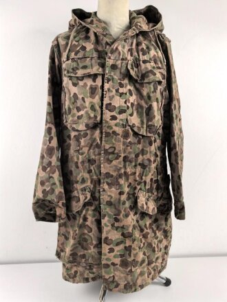 Österreich, Tarnjacke Modell 1957, stark getragenes...