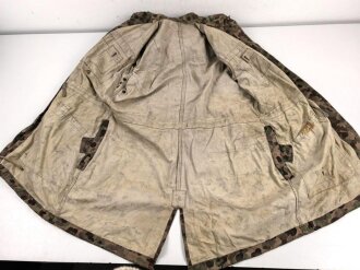 Österreich, Tarnjacke Modell 1957, stark getragenes Stück