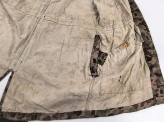 Österreich, Tarnjacke Modell 1957, stark getragenes Stück
