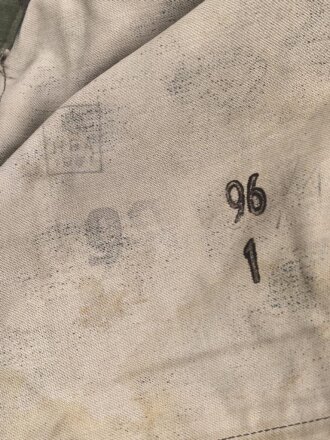 Österreich, Tarnjacke Modell 1957, stark getragenes Stück