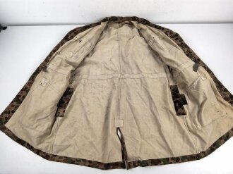 Österreich, Tarnjacke Modell 1957. Getragenes Stück