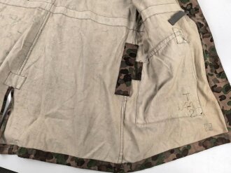 Österreich, Tarnjacke Modell 1957. Getragenes Stück