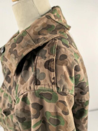 Österreich, Tarnjacke Modell 1957. Getragenes...