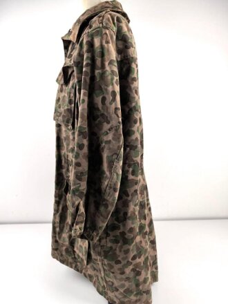 Österreich, Tarnjacke Modell 1957. Getragenes Stück