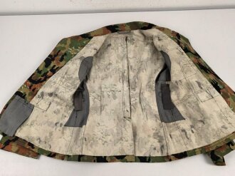 Waffen SS, Tarnfeldbluse im Leibermuster. Ältere Museumsanfertigung