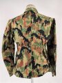 Waffen SS, Tarnfeldbluse im Leibermuster. Ältere Museumsanfertigung