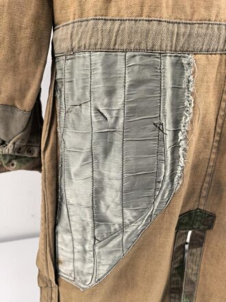 Fallschirmjäger "Knochensack" Ältere Museumsanfertigung, der Brustadler original ?