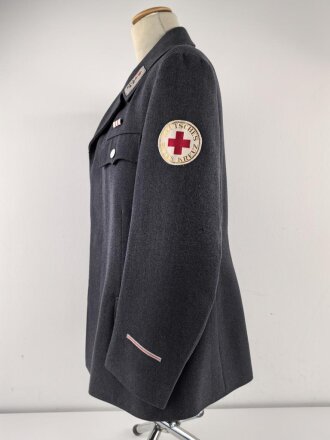 Deutschland nach 1945, Deutsches Rotes Kreuz, Dienstjacke alter Art in sehr gutem Zustand, Eigentumstück