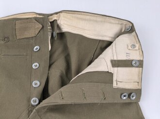 Afrikakorps, Stiefelhose für Angehörige des Heeres Modell 1942. Kammerstück in sehr gutem Zustand