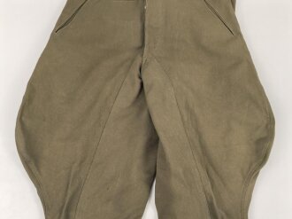 Afrikakorps, Stiefelhose für Angehörige des Heeres Modell 1942. Kammerstück in sehr gutem Zustand