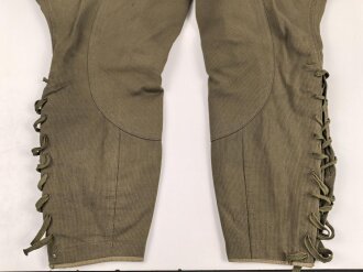 Afrikakorps, Stiefelhose für Angehörige des Heeres Modell 1942. Kammerstück in sehr gutem Zustand