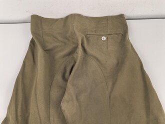 Afrikakorps, Stiefelhose für Angehörige des Heeres Modell 1942. Kammerstück in sehr gutem Zustand