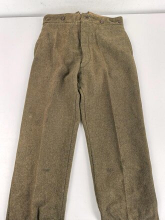 Reichsarbeitsdienst, gerade Hose für Mannschaften. Guter Zustand, datiert 1939