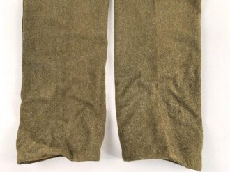 Reichsarbeitsdienst, gerade Hose für Mannschaften. Guter Zustand, datiert 1939